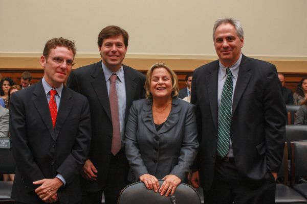 Congressional hearing room discussing sanctions on Iran and enforcement policy