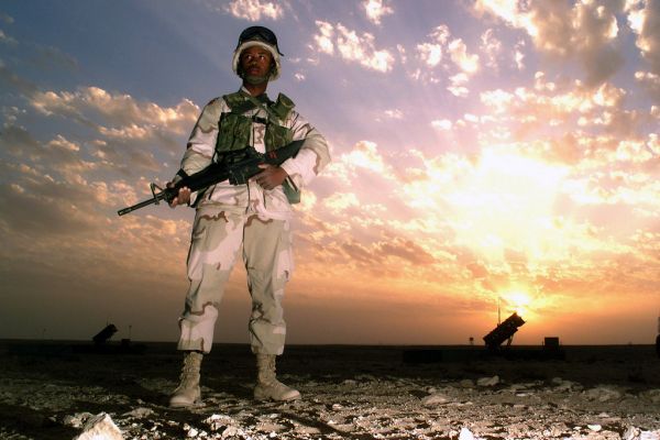 Regional military map used to assess Iran as a nuclear threat across Middle East security corridors